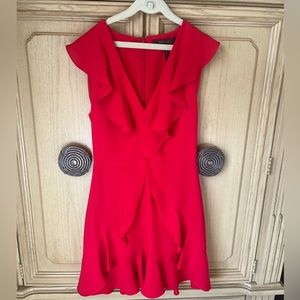 Red BCBGMaxAzria Dress